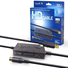 SEGA Saturn - XYAB HD TV Link Cable Cord Full 1080 HDMI - New