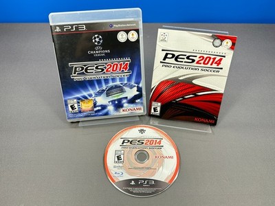 PS3 PLAYSTATION 3 PES PRO EVOLUTION SOCCER 2014 CHAMPIONS LEAGUE GAME USA NTSC