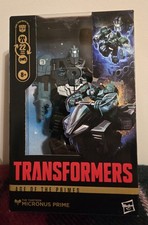 Transformers Age Of The Primes 6  Figure Deluxe Class - Micronus Prime