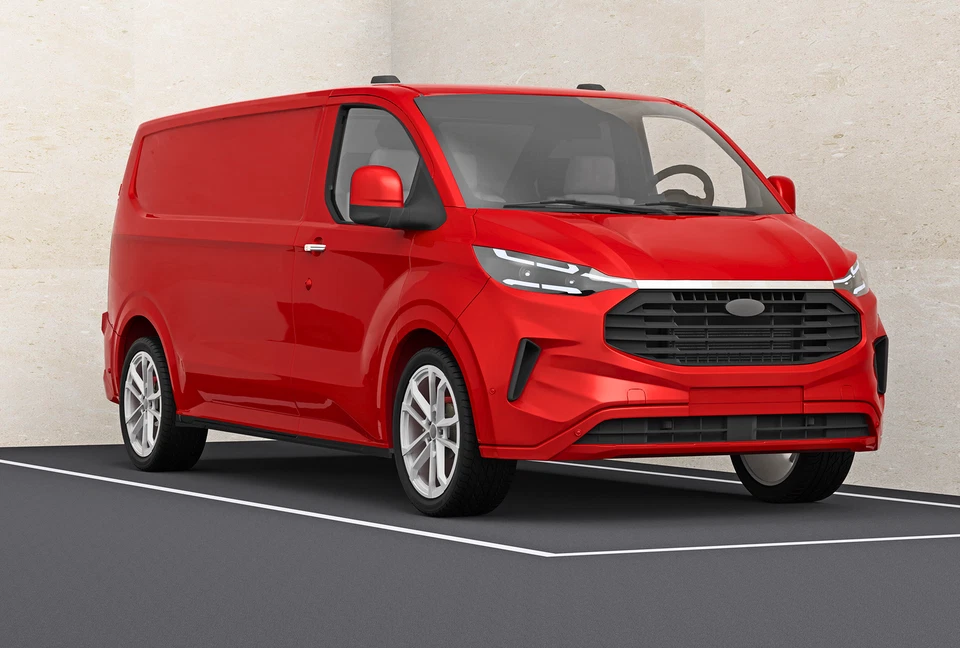 Ford Transit Custom MK2 Side Skirt - Short Wheel Base (SWB): Gloss Black 24+ - Image 2 of 4