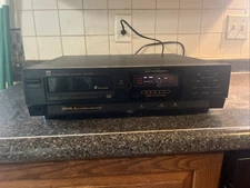 BSR Compact Disc Changer Digital 6 Disc Loading System Model MCD 8000 Works