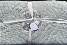 Pottery Barn Coral Reef Embroidered Quilt - King - New