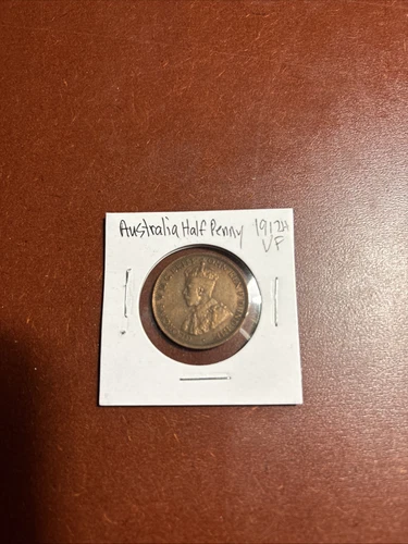 1912 Australia Half Penny — photo from the most recent tracked eBay sale