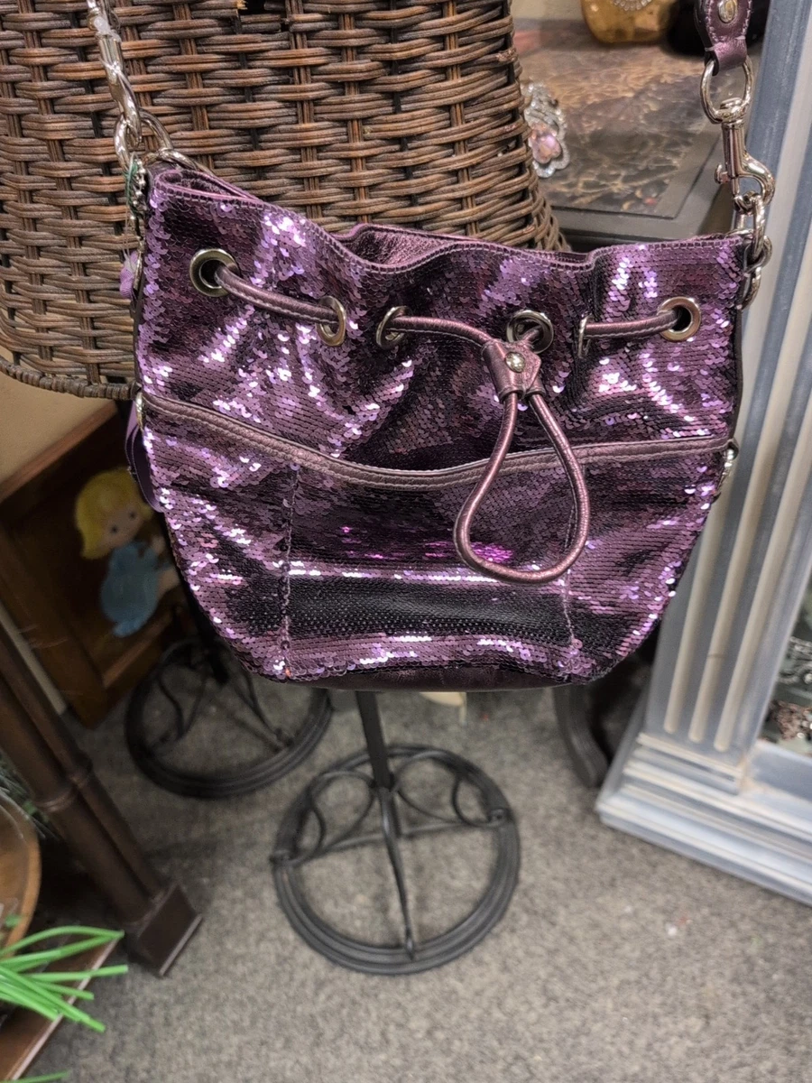 極希少✨Coach Glitter 2way Bag Purple y2k 極希少✨Coach Glitter