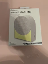 B.WELL Sound Machine 4 Soothing Sounds 15/30/60 MIN. Sleep Timer Adjustable New