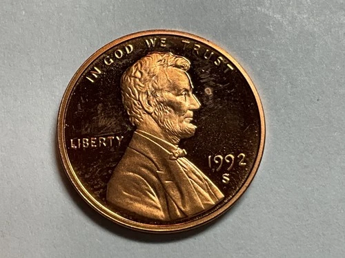 1992 S Lincoln Cent Gem Proof #1
