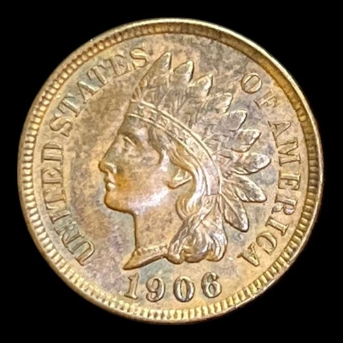 1906 Indian Head Cent, Choice BU