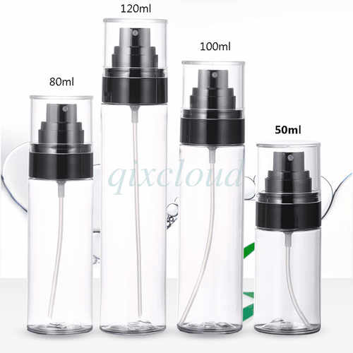 50ml 100ml 120ml Empty PET Spray Pump Bottle Perfume Fine Mist Travel Containers - Picture 9 of 12