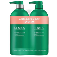 Nexxus Unbreakable Care Shampoo & Conditioner 32 Oz Each 0.80 per fl oz