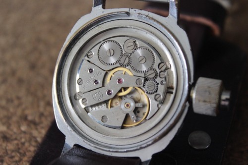 Steampunk Vintage Watch Slava 2MChZ ussr Exclusive Watch Handmade Watch Cyberpun - Picture 14 of 15
