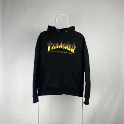 Thrasher Magazin Hoodie Skate Fire Logo Gr. Medium