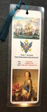 Russian Tsar Bookmark - Hand Made - Choose Tsar - 5ml thick - 8" x 3" inches