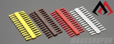 MIKADO ''METHOD FEEDER'' PUSH STOP STOPPERS, 7 MM / 28 PCS, 3 COLOURS,CARP,BREAM