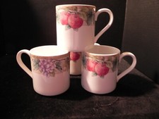 NORITAKE Impromptu SONOMA GARDENS Set 4 Mugs- New