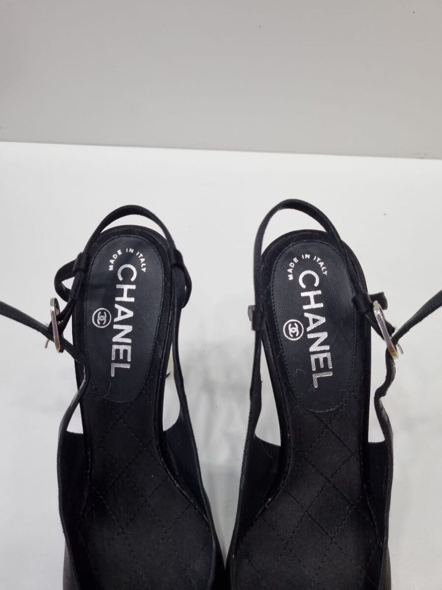 chanel slingback flat 39