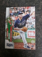 2020 Topps Holiday Rookie Brendan McKay RC Card# HW91. rookie card picture