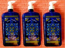 3 -  24.5 fl oz  Home & Body Co  Blue Tile Lemon Verbena Hand Soap