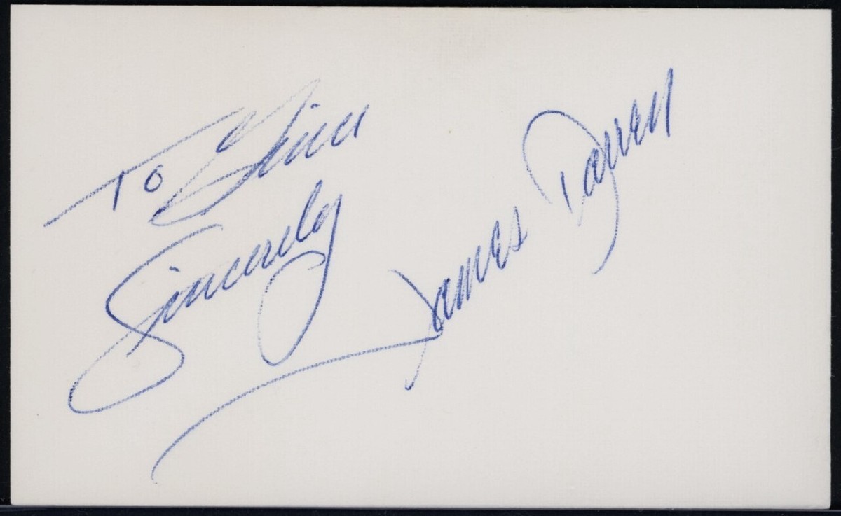【激レア】AUTOGRAPH 2009.8【洋書】 James Darren Autograph | eBay