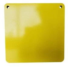 10" x 10'' AR500 Steel Square Target, 1/2" Thickness