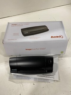 Ambir Duplex A6 DS687 ID Card Pass Through Scanner