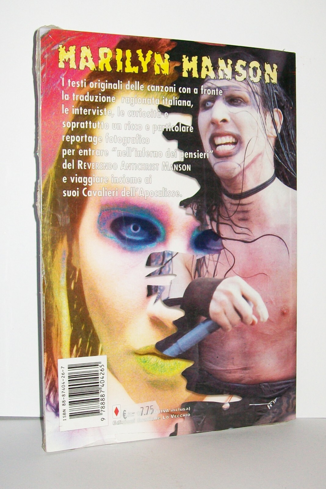 MARILYN MANSON IL REVERENDO E TRA NOI Edizioni Lo Vecchio 