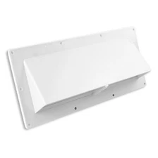 Exterior RV Trailer Motorhome Range Stove Hood Vent Ventline White Free Shipping