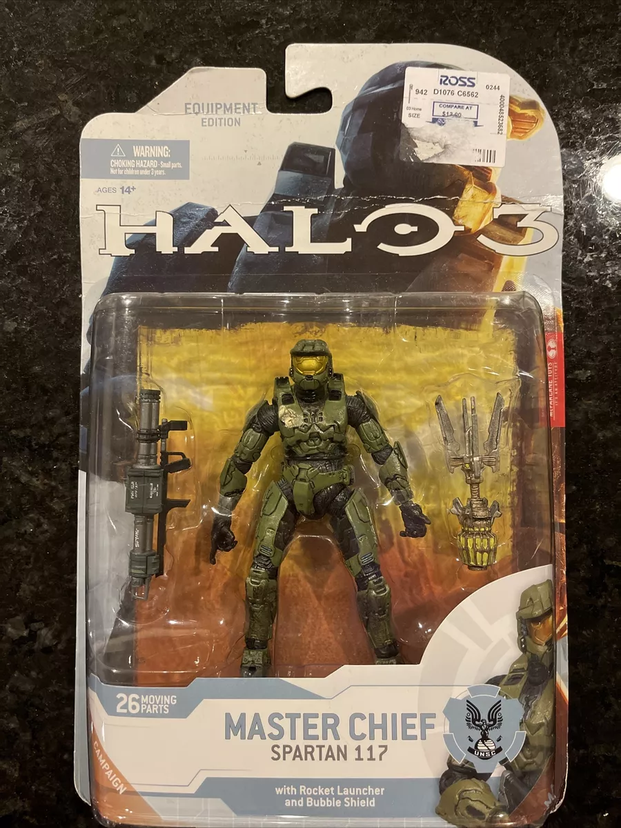 HALO 3 SERIES 2 MASTER CHIEF SPARTAN 117 HALO 3 MASTER CHIEF 117 SERIES 2  NEW