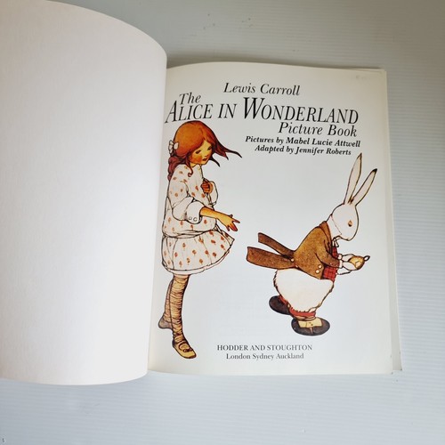 The Alice In Wonderland Picture Book Lewis Carroll Mabel Lucie Atwood - Picture 3 of 9