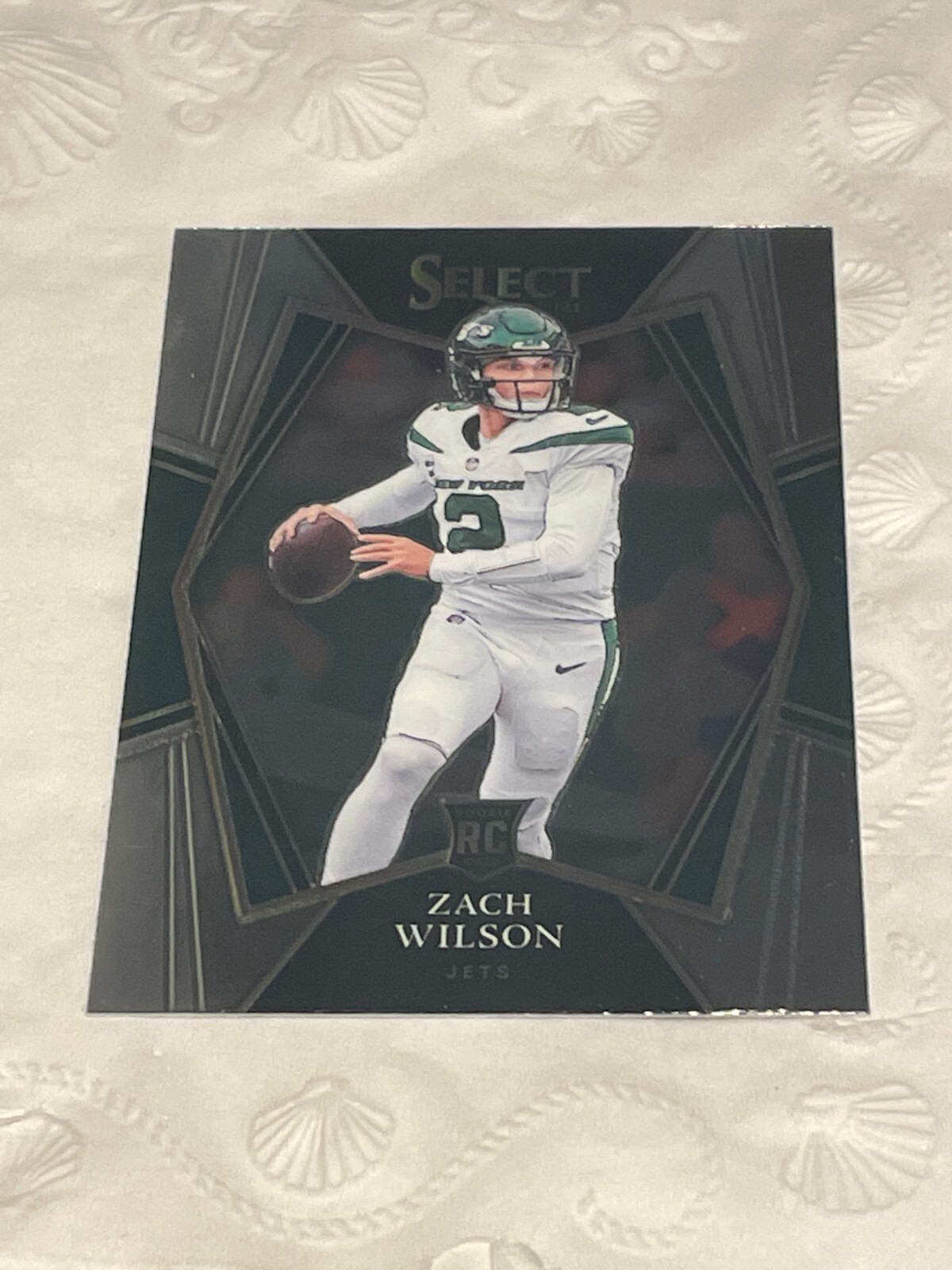 2021 Panini Select Premier Level Silver Prizm #144 Zach Wilson Rookie RC P3