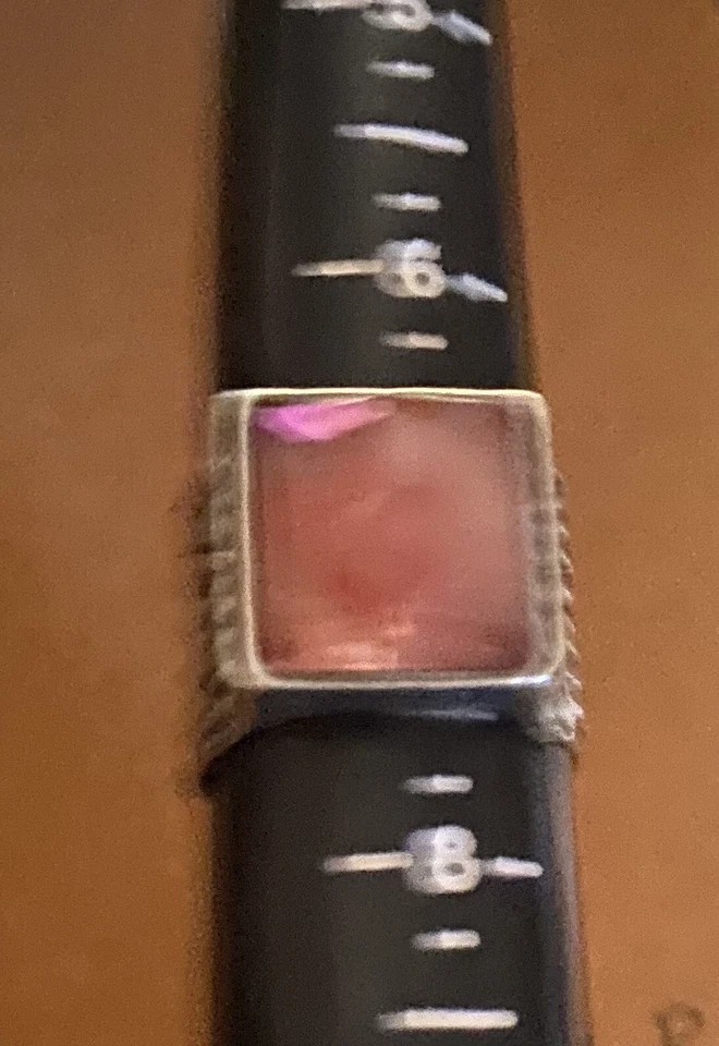 Anillo de cuarzo cerezo plata esterlina 925 SILPADA R1191 talla 7 Foto 4 de 4