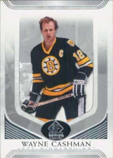 2020-21 SP Signature Edition Legends #22 Wayne Cashman Boston Bruins