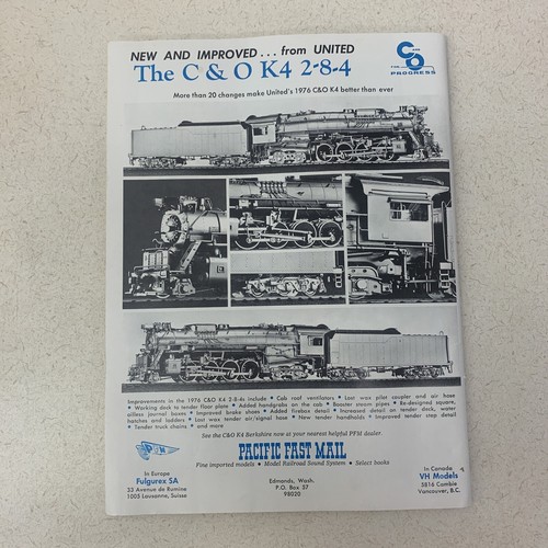 Model Railroader Magazine 1976 December Vintage Train Trains Locomotive Book - Picture 3 of 5