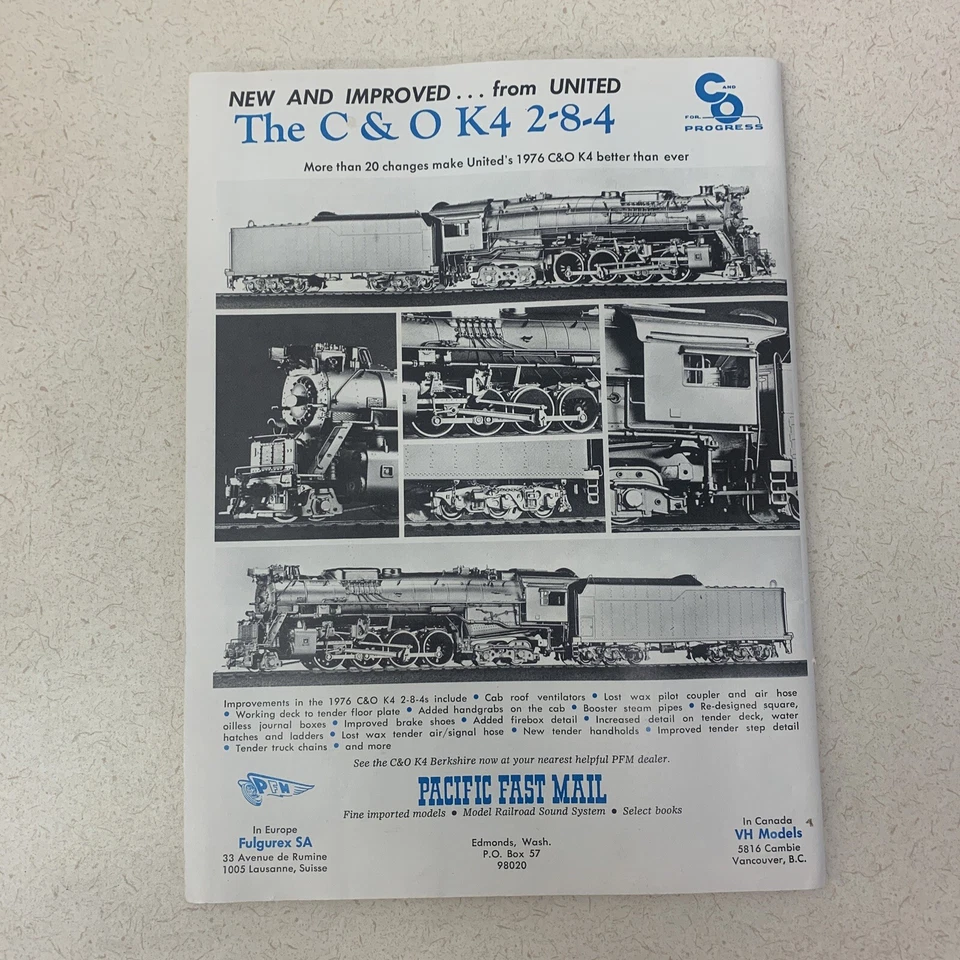 Model Railroader Magazine 1976 December Vintage Train Trains Locomotive Book - Image 3 of 4
