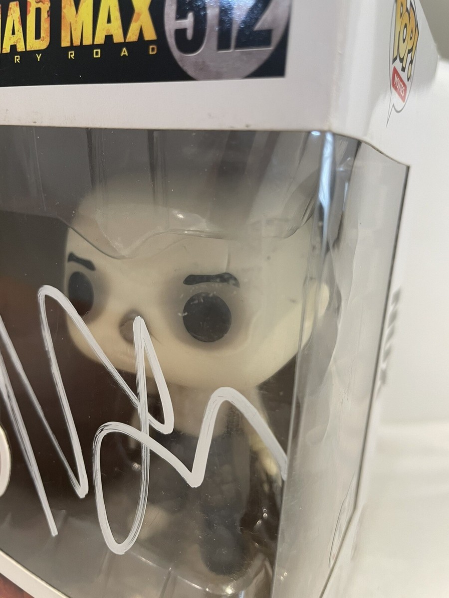 NICHOLAS HOULT SIGNED NUX FUNKO POP 512 MAD MAX FURY ROAD NICHOLAS HOULT SIGNED NUX FUNKO POP 512 MAD MAX FURY ROAD