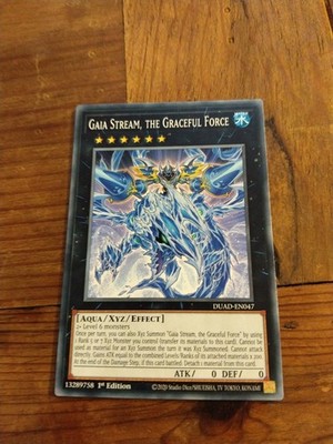 Gaia Stream, the Graceful Force, Duad-En047,Mint,1st