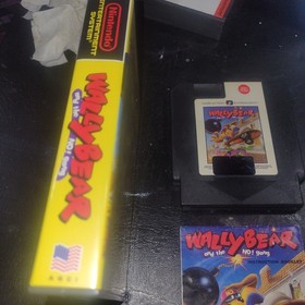 Wally Bear and the No Gang Nintendo NES Game With Manual Hard Case