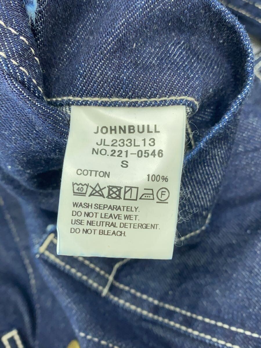 Giacca tuta JOHN BULL altra senza colletto S denim IDG tinta unita JL233L13 usata