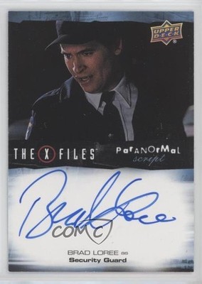 2023 The X-Files Monsters of Week Edition Brad Loree as Security Guard Auto 1dl9