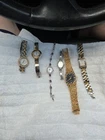 Vintage ESTATE SALE Watches Lot of 6 ANNE KLIEN VANITY FAIR GENEVA Need Battery
