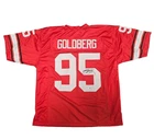 WWE HOF Bill Goldberg Signed GEORGIA Football Jersey Autographed JSA COA