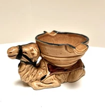 Vintage CAMEL CIGARETTE ASH TRAY CERAMIC Porcelain Japan
