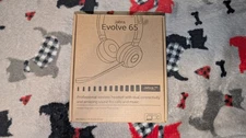 Jabra Evolve 65 UC Headset Complete w/Soft Case, Link 370 BT Dongle, USB Cable