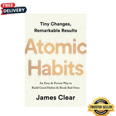 Atomic Habits by James Clear Build Good Habits Brand New Book Free Shipping USA