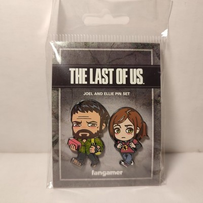 The Last Of Us Joel And Ellie Enamel Pins Set Of 2 Official Collectible Badges
