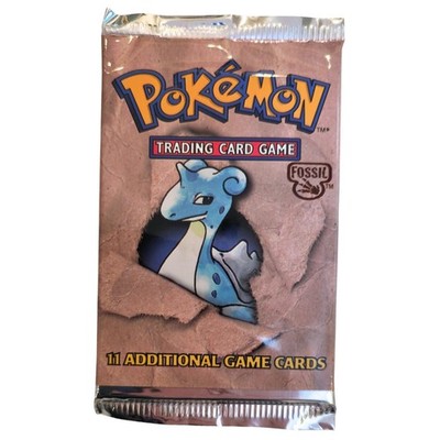 Pokemon OS3 Fossil Booster Pack | Lapras | eBay