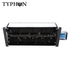 Heavy-Duty Rotary Tiller Attachment for Skid Steer Loader Universal TYPHON STOMP