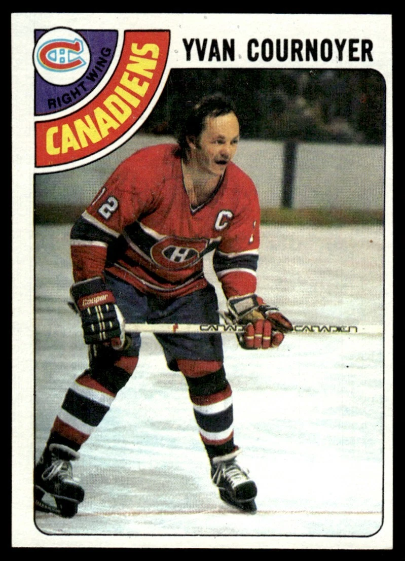 1978-79 Topps Yvan Cournoyer Montreal Canadiens #60
