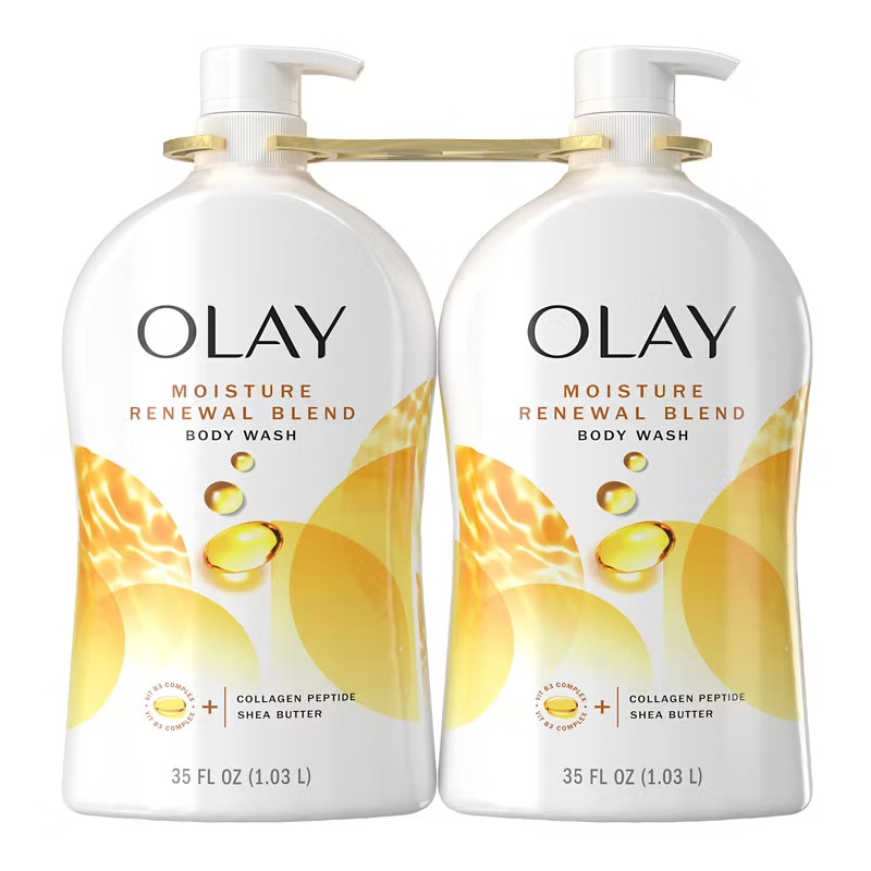 Olay Moisture Renewal Blend Body Wash, 2 Pack, 35 fl oz Bott