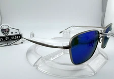 MAUI JIM SPINNAKER MJ 545N-11B TITANIUM BLUE HAWAII POLARIZED SUNGLASSES NEW 9.9