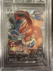 Pokémon TCG Charizard V three 10 subs psa regrade? 154/172 Brilliant Stars BGS 9
